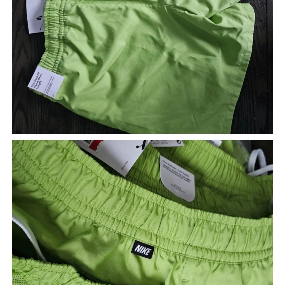 Nike Sport Essentials lined woven shorts in green - Picture 16 of 16